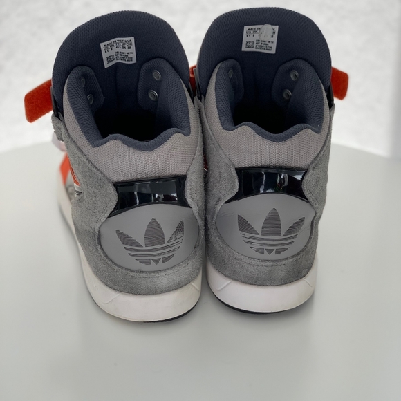 2021 Adidas MC-X1 Grey/Orange-Black M18394, size 9.5. - Picture 4 of 9